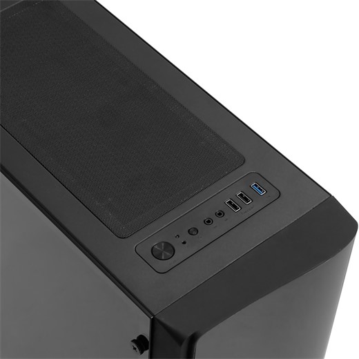 GAMEMAX GC-9255G HAWK USB 3.0 Siyah Kasa Powersız RGB Dual Fan