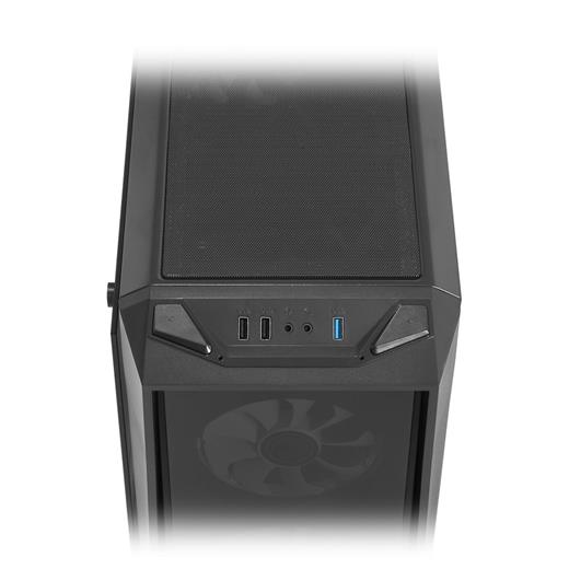 GAMEMAX GC-9250G RAPTOR USB 3.0 Siyah Kasa Powersız RGB Fan