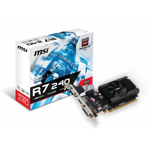 Msi Vga R7 240 1Gd3 64B Lp R7240 1Gb Ddr3 64B