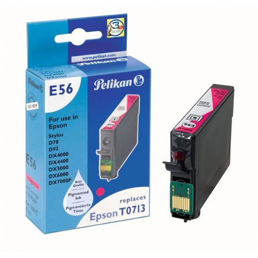 PELIKAN EPSON T0713 MAGENTA ILE UYUMLU KARTUS