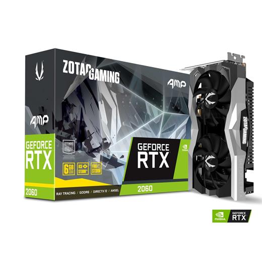 Zotac Gaming Rtx2060 Amp 6Gb Gddr6 Zt-T20600D-10M