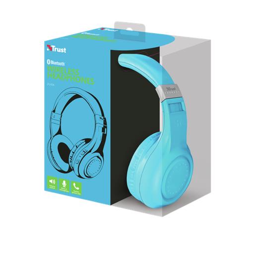 Trust 22761 Dura Kablosuz Bluetooth Kulaklık-Mavi