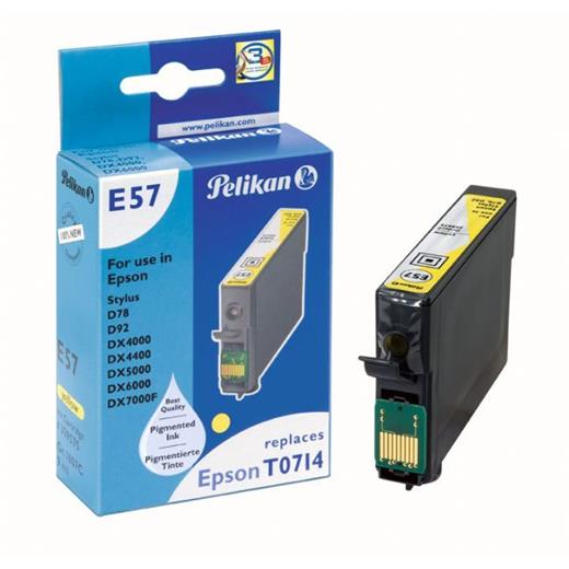 PELIKAN EPSON T0714 YELLOW ILE UYUMLU KARTUS