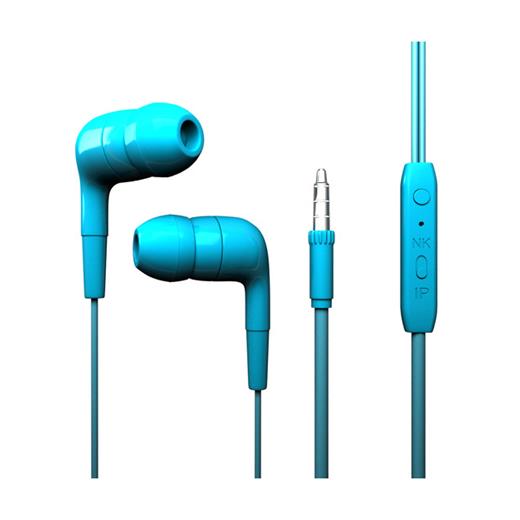 Dakse0001-Bl - Dexim Mikrofonlu Kulakiçi Kulaklık Mavi