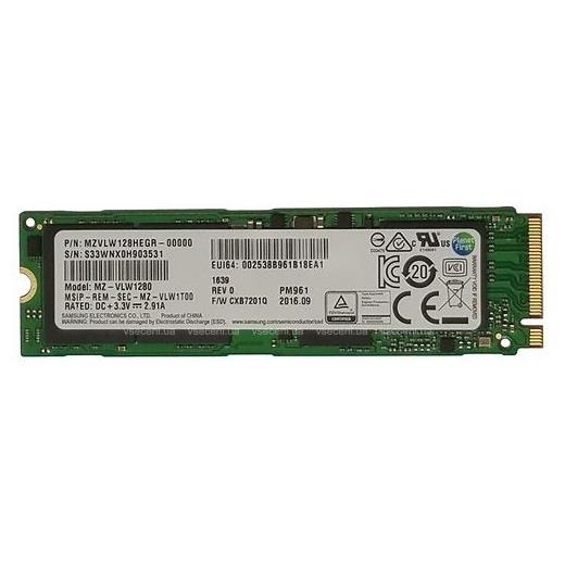 Samsung Pm961, 128 Gb, M.2 Pcıe Nvme, Solid State Drive - Mzvlw128Hegr