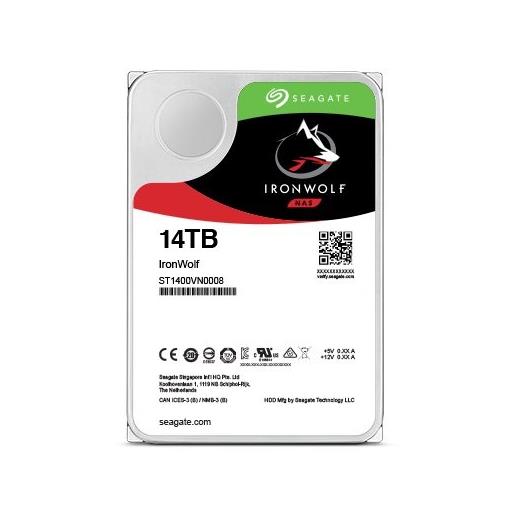 Seagate 14Tb Ironwolf St14000Vn0008 3.5