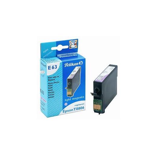 PELIKAN EPSON T0806 MAGENTAFOTO UYUMLU KARTUS
