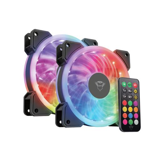 Trust 22972 Gxt 770 Rgb 2 Adet Led Aydınlatmalı Kasa Fanı