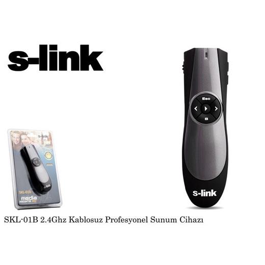 S-Link Skl-01B 2.4Ghz Presenter Lazer Siyah Usb Kumanda