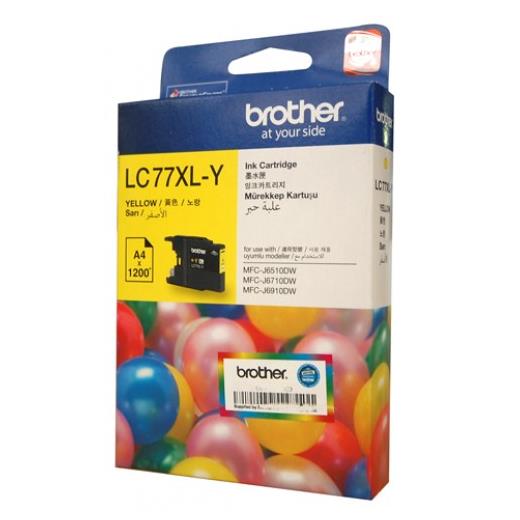 BROTHER  LC77XLY MÜREKKEP KARTUS