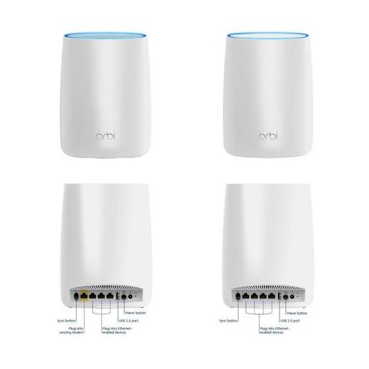 NG-RBK50 Orbi Tüm Evi Kapsayan WiFi Sistemi