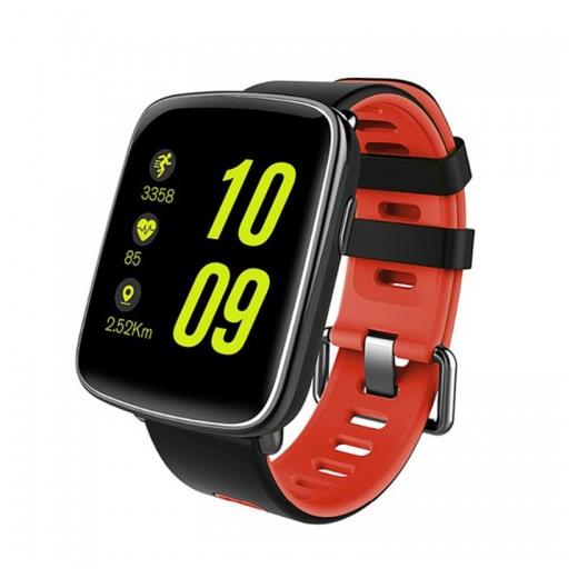 Dark Sw09 Sportwear Android Ve Ios Uyumlu Akıllı Saat (Kırmızı Kayış)