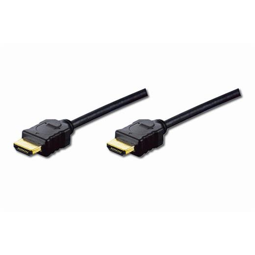 ED-84472 ednet Hdmi High Speed Ethernet Bağlantı Kablosu (Hdmi 1.4), 1080p, Hdmi tip A Erkek - Hdmi tip A Erkek, 2 metre, AWG 32, UL, zırhsız, gold flash kaplama, siyah renk