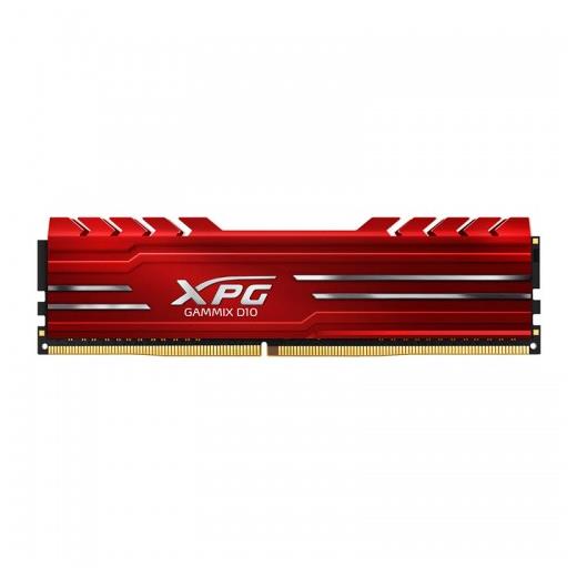 Adata Xpg Gammix D10 16Gb (1X16Gb) 3000Mhz Cl16 Kırmızı Soğutuculu Ddr4 Tekli Ram AD-AX4U3000316G16-SRG