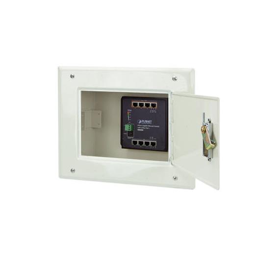 Planet PL-WGS-804HP Endüstriyel Duvar Tip Yönetilemeyen PoE+ Switch