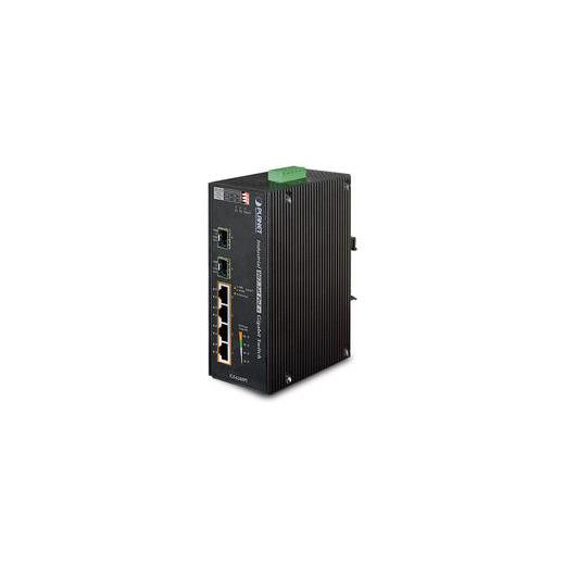 Planet PL-IGS-624HPT Endüstriyel Tip Yönetilemeyen PoE+ Switch