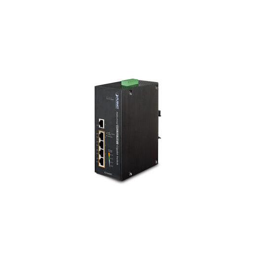 Planet PL-IGS-504HPT Endüstriyel Tip Yönetilemeyen PoE+ Switch 