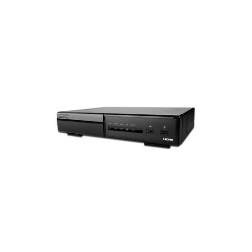 DN-16118 8 Kanal 1280 x 720 Piksel PoE NVR, 1 x RJ-45 (Gigabit WAN) port, 8 x RJ-45 (10/100Mbps PoE LAN) port,  1 x Hdmi port, 1 x eSATA port, 2 x USB port, USB flash drive ile yedek alma imkanı, mouse dahil, SATA HDD haricen temin edilmelidir