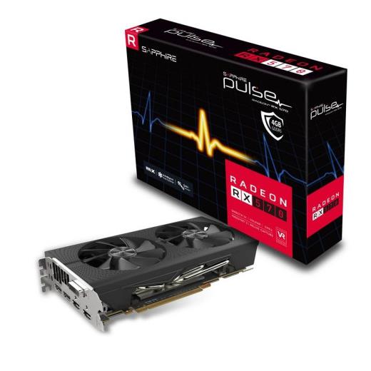 Sapphire Rx 570 4G DDR5 Pulse Oc 11266-67-20G