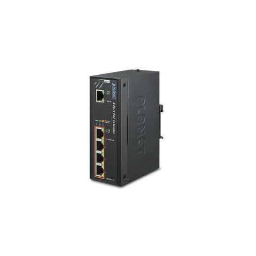 PL-IPOE-E174 1-Port Ultra PoE to 4-Port 802.3af/at Gigabit PoE Extender