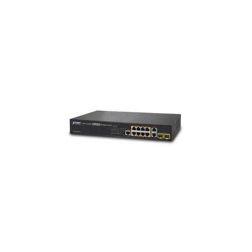 Planet PL-GS-4210-8P2T2S Yönetilebilir Gigabit PoE Switch