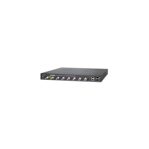 PL-LRP-822CS 8-port Coax + 2-port 10/100/1000T + 2-port 100/1000X SFP Long Reach PoE over Coaxial Managed Switch