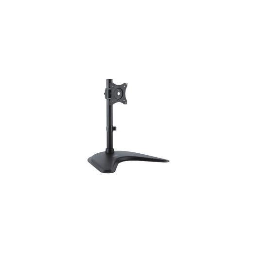 DA-90346 Single Monitor Desk Stand, black 45ø Swivel,45ø Tilt,rotate 360ø,15 inc -27 inc TFT, max load 15Kg,VESA max 100x100