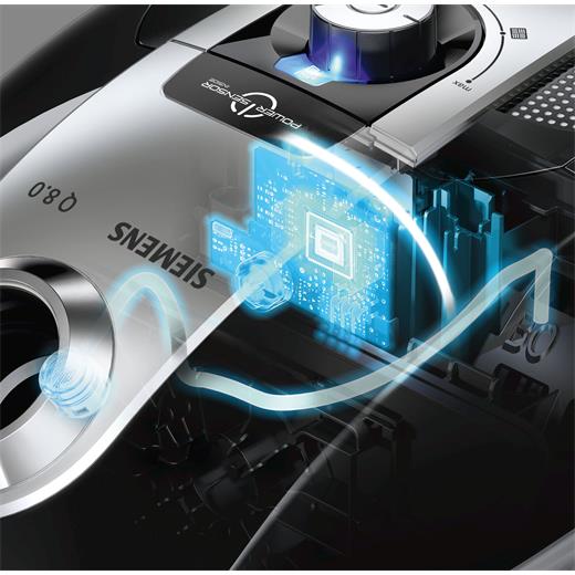 Siemens VSQ8ECO66 Q 8.0 Silence Power Allergy A+ 550W Toz Torbalı Süpürge