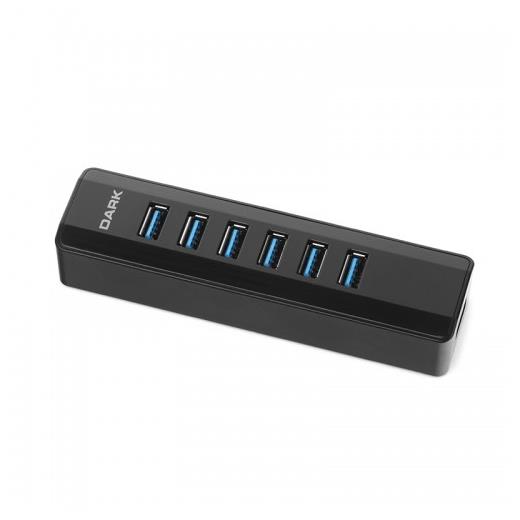 Dark Connect Master U373 7 Portlu Usb 3.0 Hub