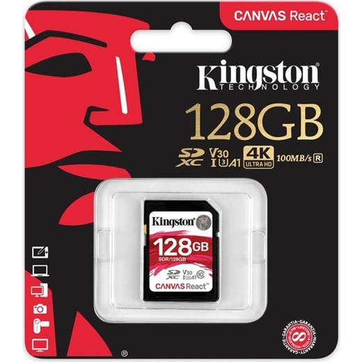 Kingston 128GB Canvas React U3 SDR/128GB