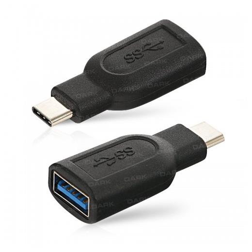 Dark Usb3.1 Typec - Usb3.0 Type-A Dönüştürücü