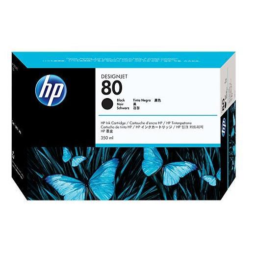 HP 80 Black Siyah Plotter Kartuşu C4871A