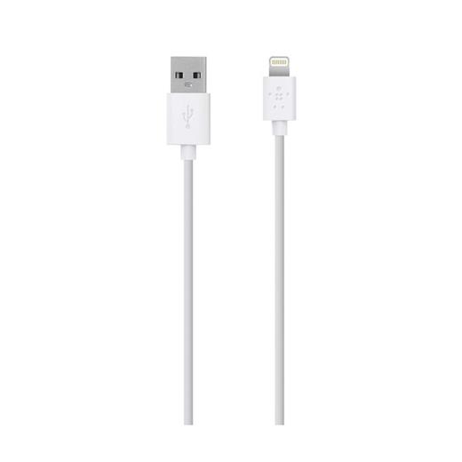 Belkin F8J023Bt04-Wht 1.2M Lightning Şarj Ve Senk. Kablosu Beyaz 1.2M