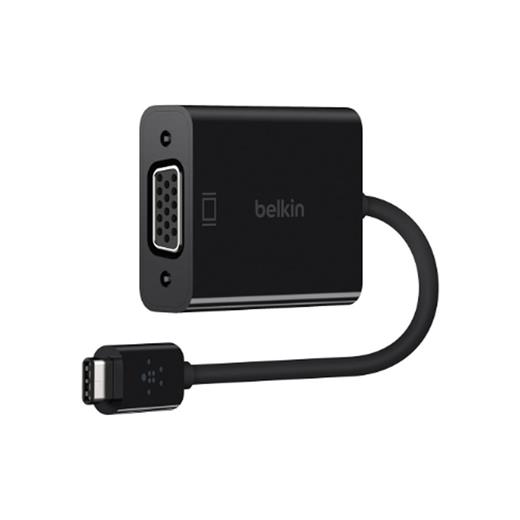  Belkin F2CU037BTBLK - USB Type-C to VGA Dönüştürücü - Siyah