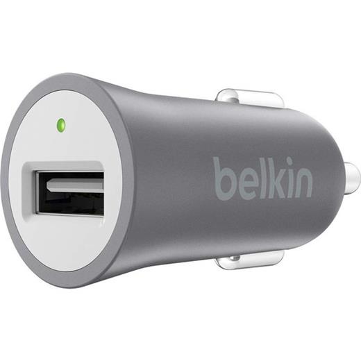 Belkin F8M730BTGRY - MIXIT Hızlı Araç Şarj Cihazı 12W/2.4 A