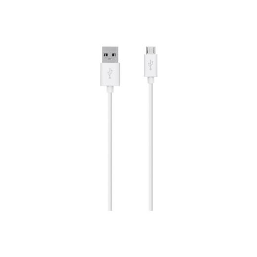 Belkin F2CU012BT04-WHT - 1.2m Micro Usb Şarj ve Senk. Kablosu Beyaz