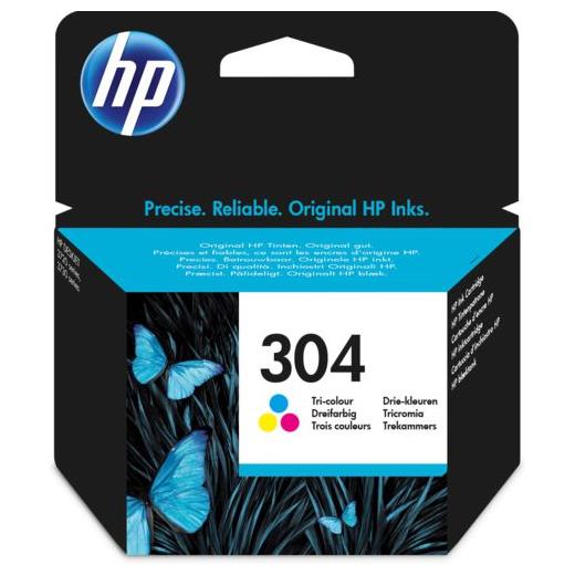 Hp N9K05Ae Mürekkep Üç Renk Kartuş (304)