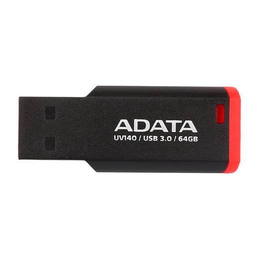 Adata 64GB AUV140-64G-RKD Kırmızı-Siyah USB3.1 Bellek