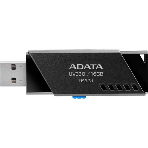 Adata 16GB AUV330-16G-RBK Sürgülü Siyah USB3.1 Bellek
