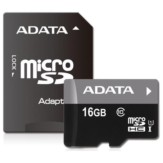 Adata 16GB MicroSD KART 50/10MB/s Class10-AUSDH16GUICL10-RA1