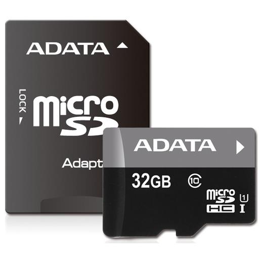 Adata 32GB MicroSD Kart 50/10MB/s Class10-AUSDH32GUICL10-RA1