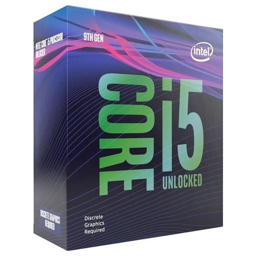Intel İ5 9600KF 3.7Ghz Lga1151 9Mb Cache Intel İşlemci Kutulu Box NOVGA (Fansız)