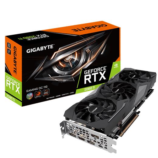 Gigabyte Rtx2080 Ti 11G 352B Gddr6 Dp-Hdmi Gv-N208Tgam-Oc11Gc