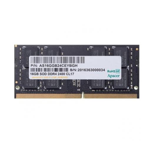 16 Gb Ddr4 2400Mhz Sodımm Apacer Notebook Ram Es.16G2T.Gfh