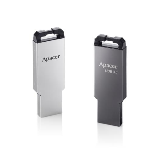 64 Gb Apacer Ah360/64 Gb Metal Kasa Gen1 Usb3.1 Ap64Gah360A-1