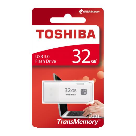 32Gb Usb3.0 Beyaz Hayabusa Toshiba Thn-U301W0320E4