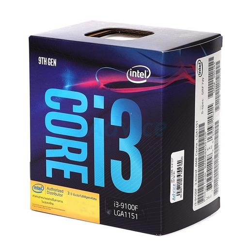Intel İ3-9100F 3.60Ghz 6Mb 65W Box 1151P Vga Yok