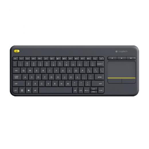 ZZLogitech K400+ Kablosuz Touch Klavye Siyah 920-007149