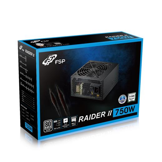 FSP 750W 80+ Silver Güç kaynağı RA2-750 Raider II