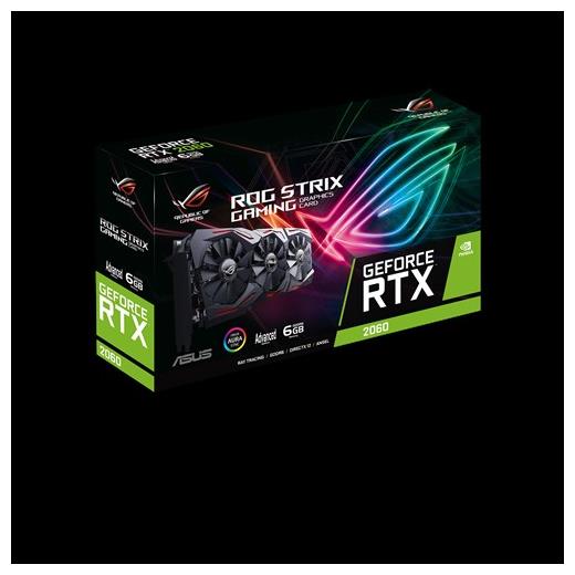 Asus Geforce Rog-Strix-Rtx2060-A6G-Gaming 6Gb Gddr6 192Bit 1710Mhz Oc 2XHdmi 2Xdp Ekran Kartı
